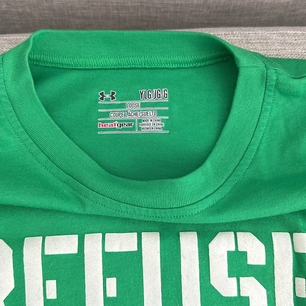 Awesome Under Armour Refuse Defeat Shirt Youth Large - Picture 6 of 14